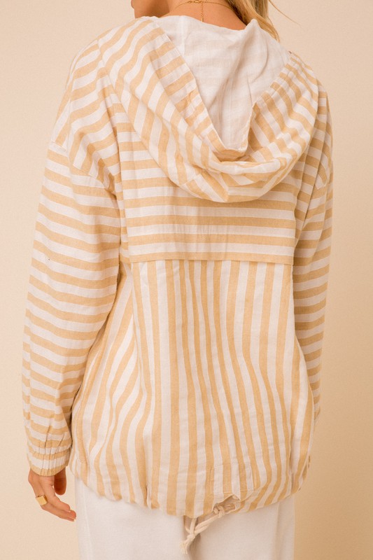 The Harbor Stripe Hoodie
