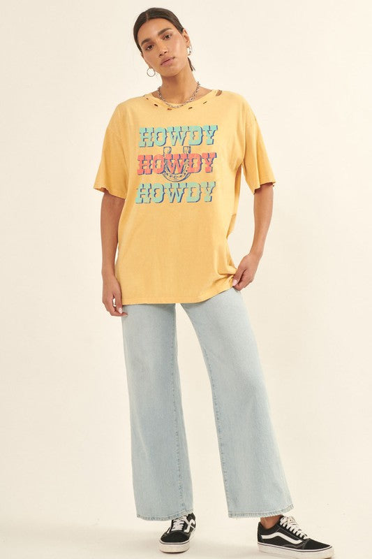 HOWDY HOWDY HOWDY GRAPHIC TEE