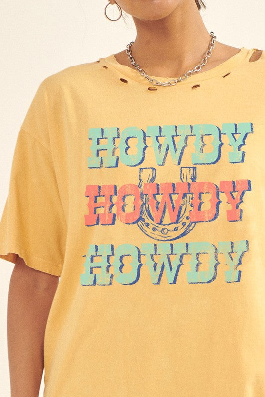 HOWDY HOWDY HOWDY GRAPHIC TEE