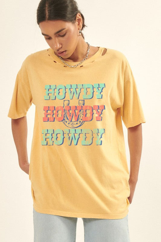 HOWDY HOWDY HOWDY GRAPHIC TEE