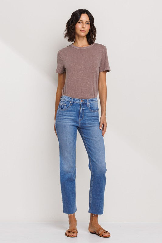 ELEVATED CHILL STRETCH SLIM STRAIGHT DENIM
