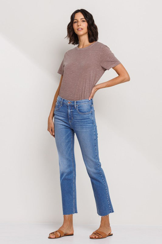 ELEVATED CHILL STRETCH SLIM STRAIGHT DENIM