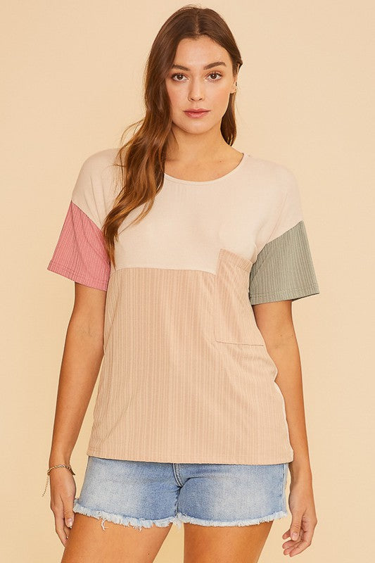 MEANT FOR YOU RELAXED KNIT TOP