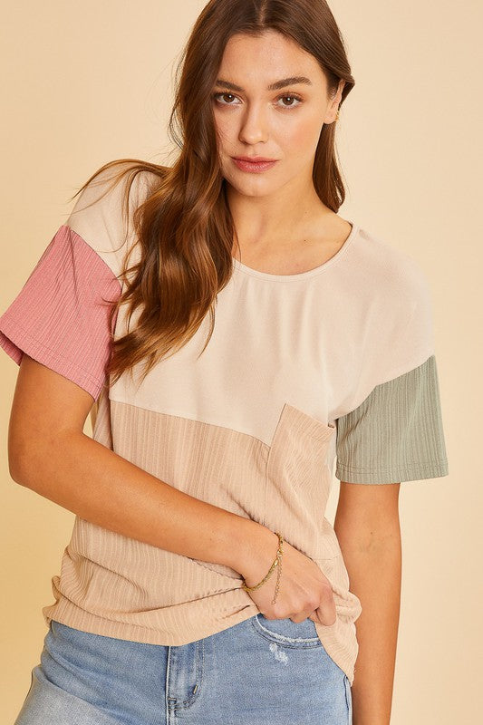 MEANT FOR YOU RELAXED KNIT TOP