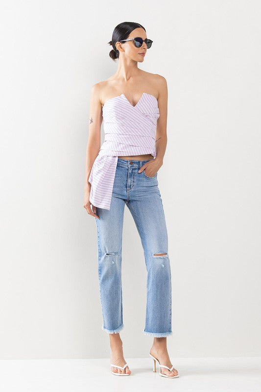 MONTCLAIR SLIM STRAIGHT DENIM