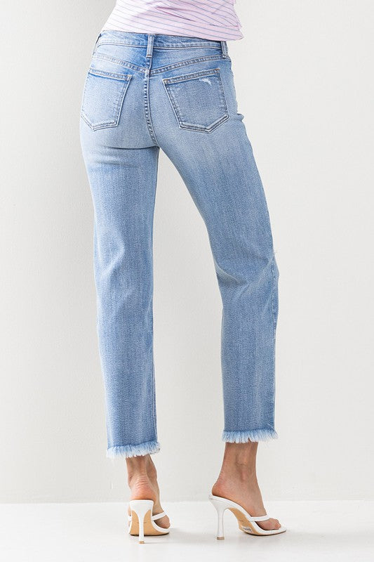 MONTCLAIR SLIM STRAIGHT DENIM