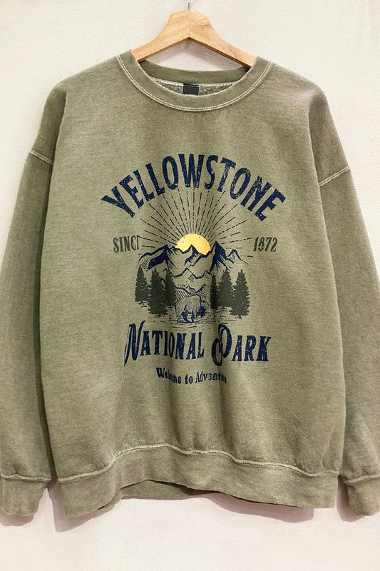 YELLOWSTONE NATIONAL PARK SWEATSHIRT