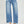 HIGH RISE SIDE SLIT ANKLE FLARE JEANS