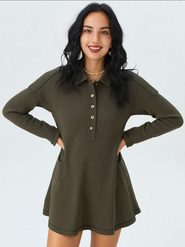 Bright Side Shirt Dress