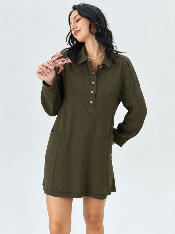 Bright Side Shirt Dress