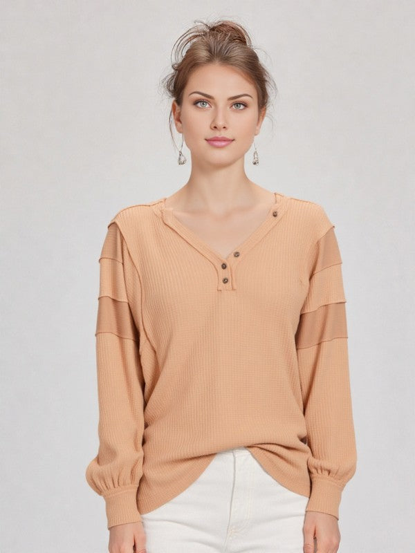 Effortless Edge Knit Top