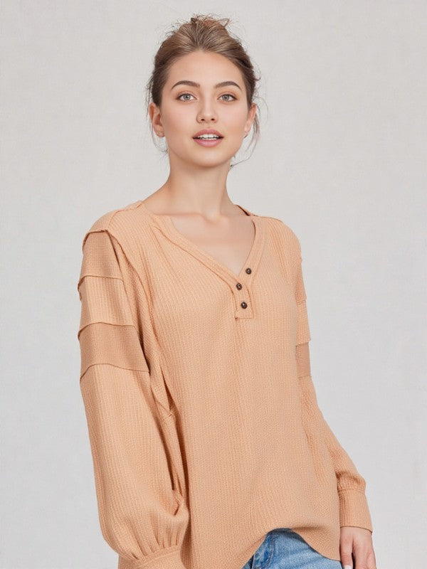 Effortless Edge Knit Top
