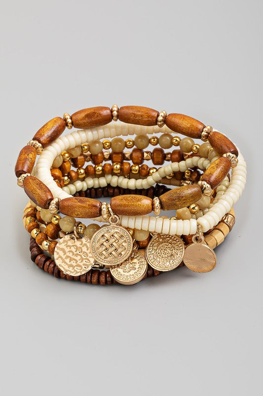 DUNES MIXED TONE BRACELET