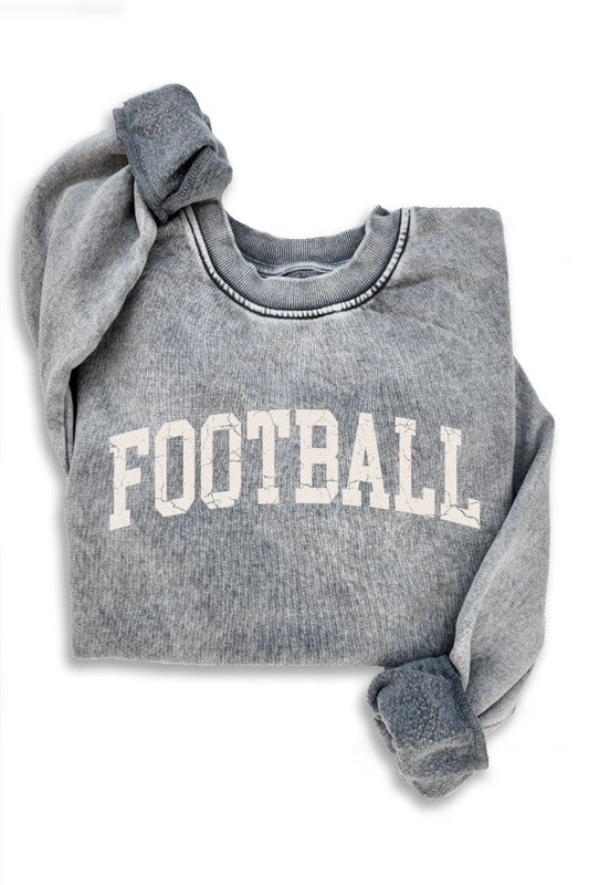 FOOTBALL MINERAL SWEATSHIRTS