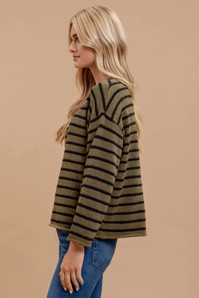 SOFT REFLECTION KNIT SWEATER