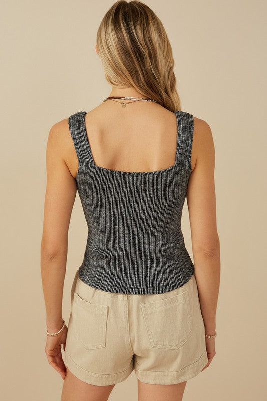 COME HOME RIBBED KNIT TANK