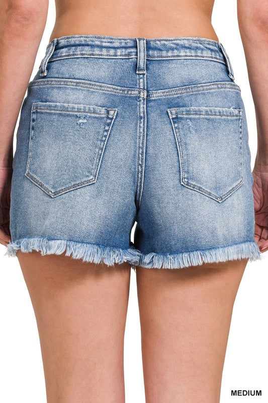 The Cut Loose Denim Shorts