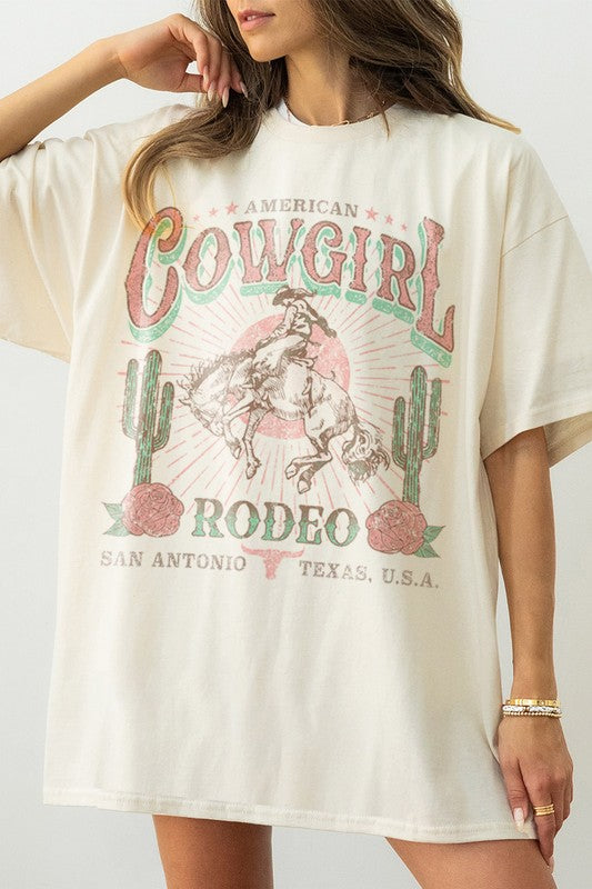 AMERICAN COWGIRL COMFORT COLORS TEE