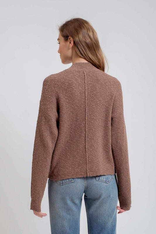 The Mercer Contrast Seam Sweater