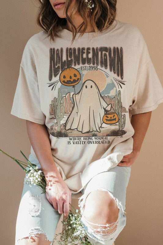 Halloweentown Oversized Graphic Tee