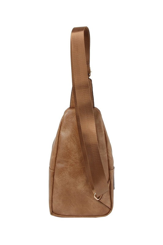 Western Style Soft Leather Sling Crossbody Bag