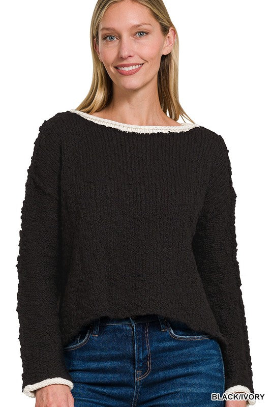 The Contrast Cozy Crop