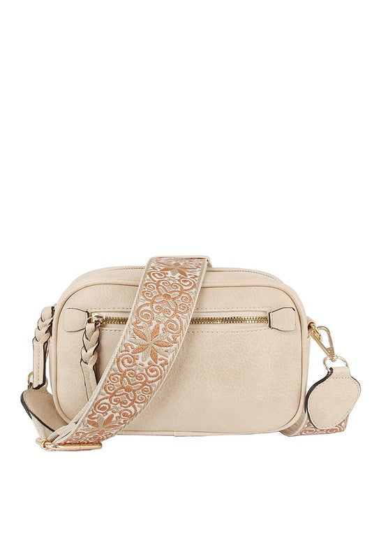 Sleek Harmony Crossbody Bag