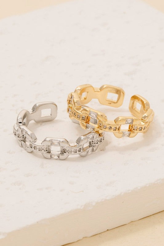 Dazzling Essence Adjustable Ring