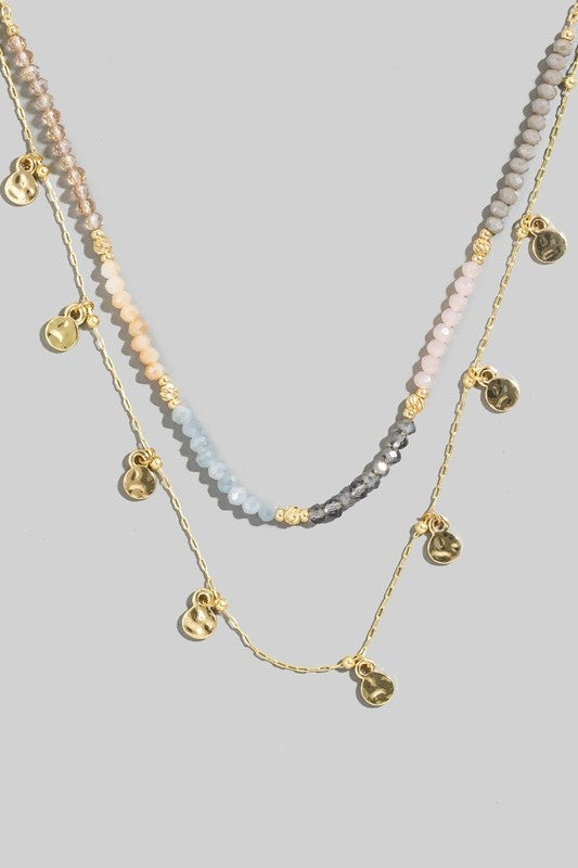 Coined in Charm Necklace