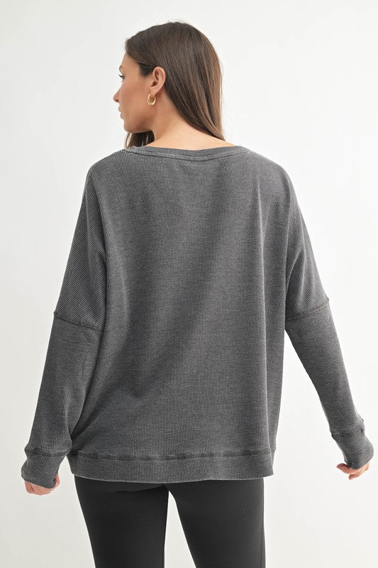 The Mineral Drift Slouchy Pullover