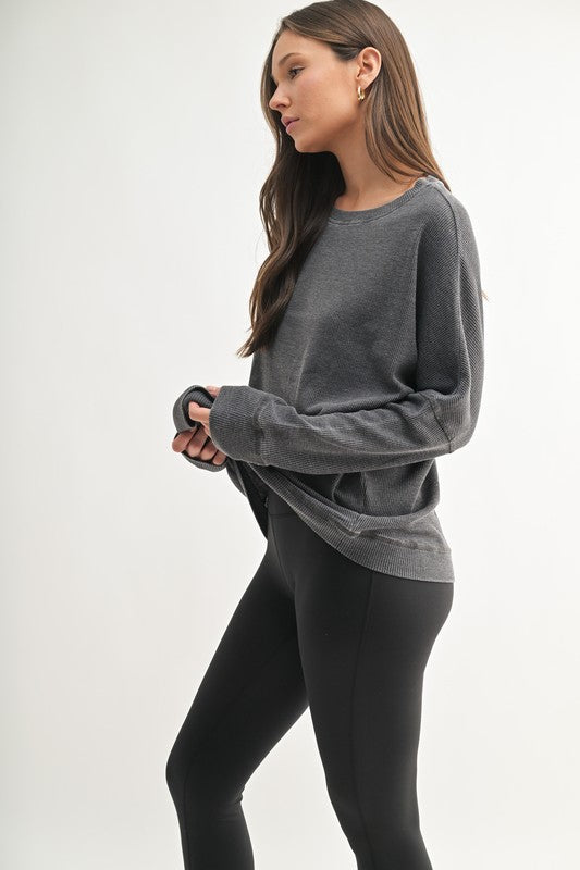 The Mineral Drift Slouchy Pullover