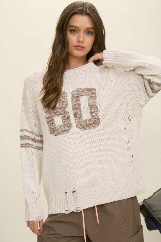 Varsity Drop Pullover