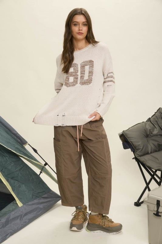 Varsity Drop Pullover