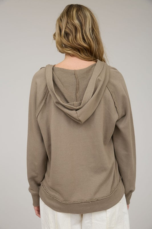 The Meadow Hooded Knit Top