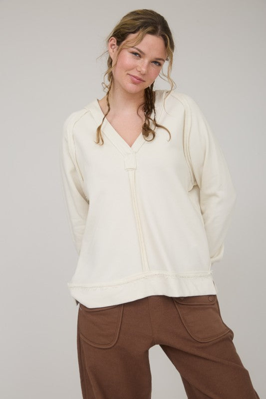The Meadow Hooded Knit Top