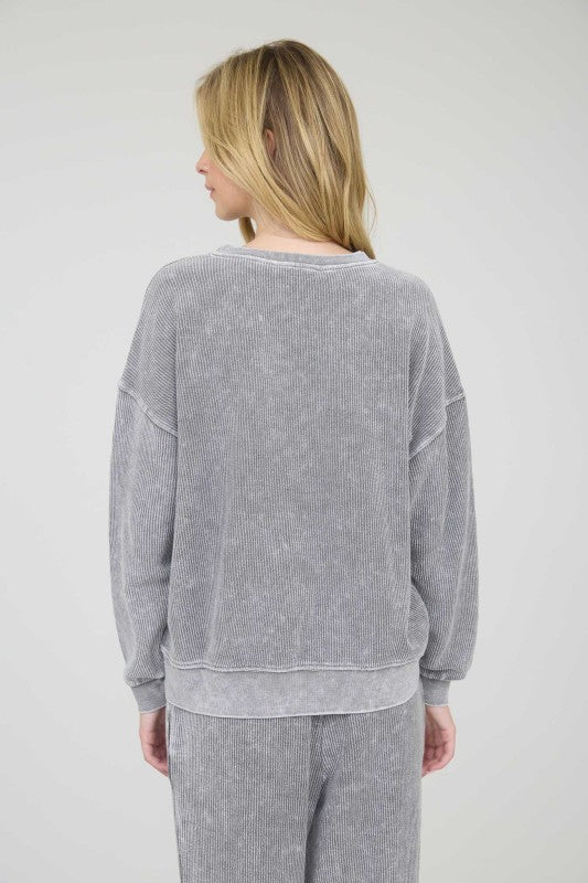 The Mom Club Washed Sweatshirt