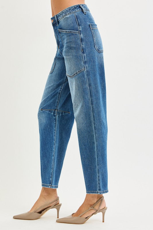 The Utility Barrel Jean