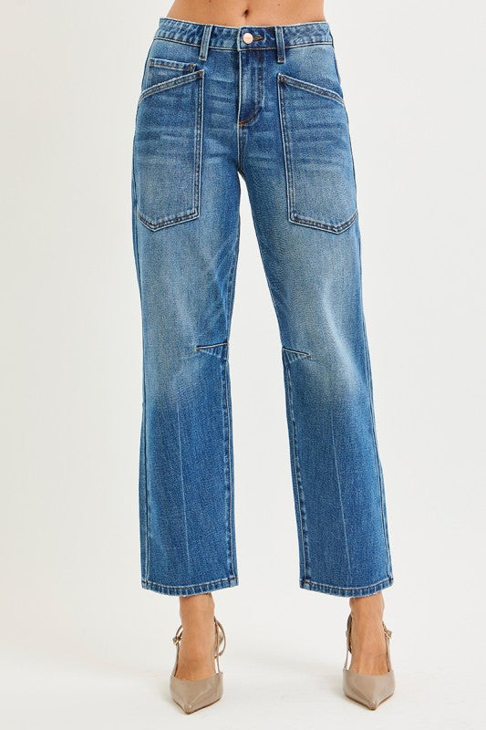 The Utility Barrel Jean