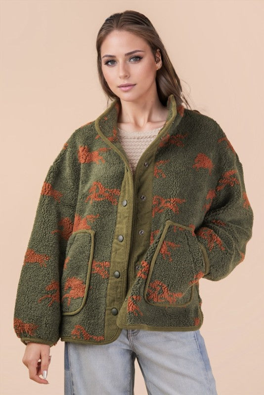 Spirit Horse Oversized Sherpa