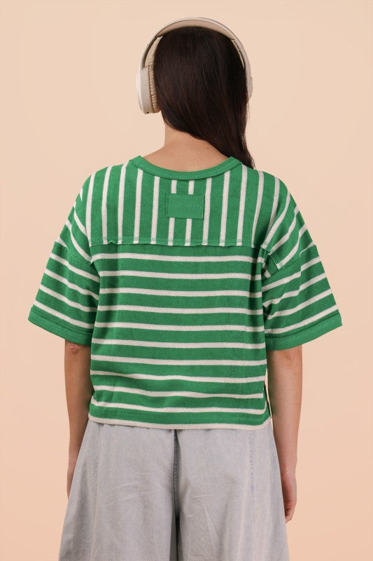 The Easy Days Stripe Top
