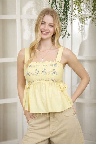 The Scallop Detail Top