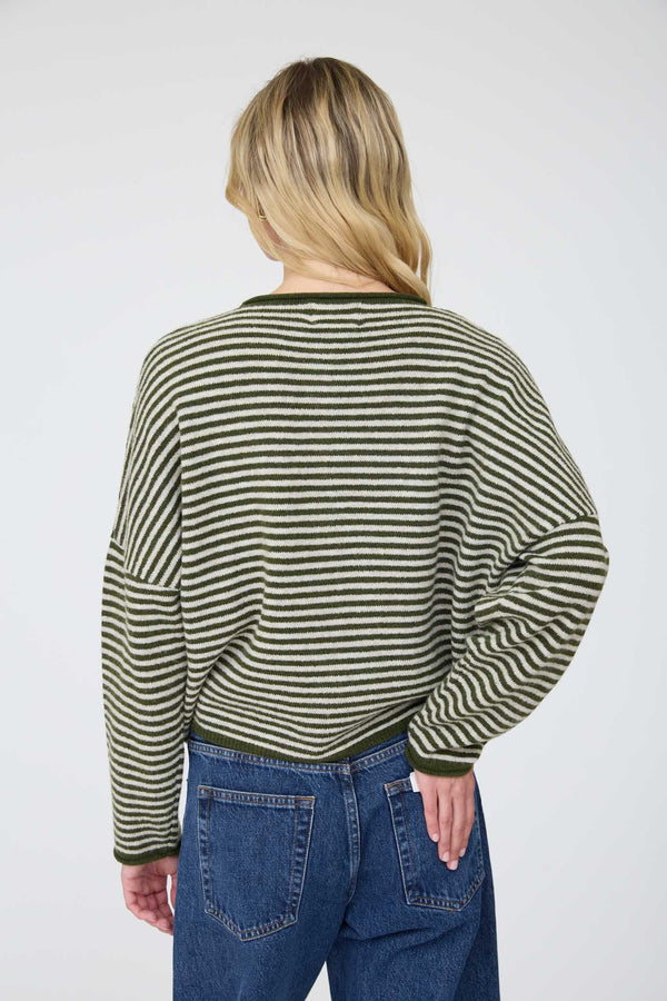The Woodland Stripe Cardigan