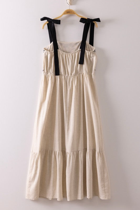 The Meadow Embroidery Maxi