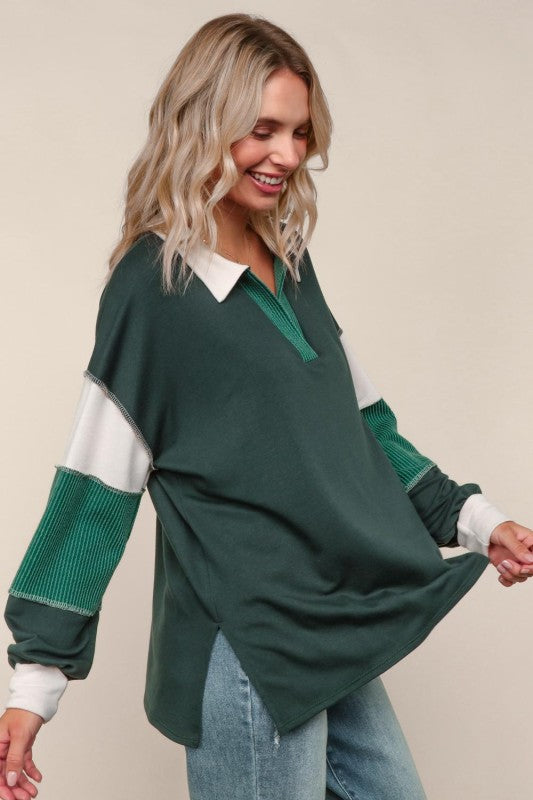 The Waverly Colorblock Pullover