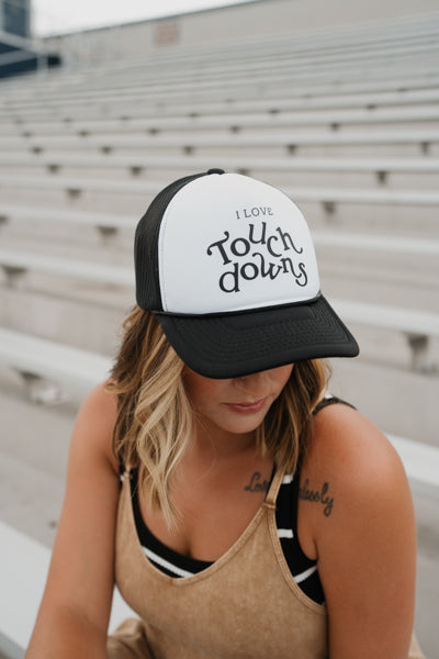 I Love Touchdowns Trucker Hat