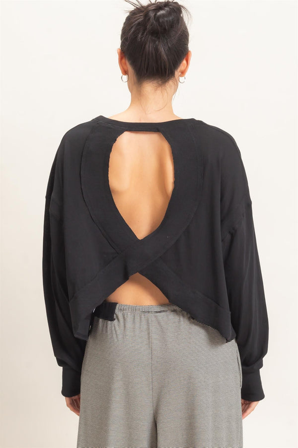 The Free Flow Top - Black