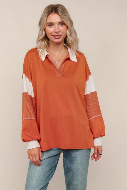 The Waverly Colorblock Pullover