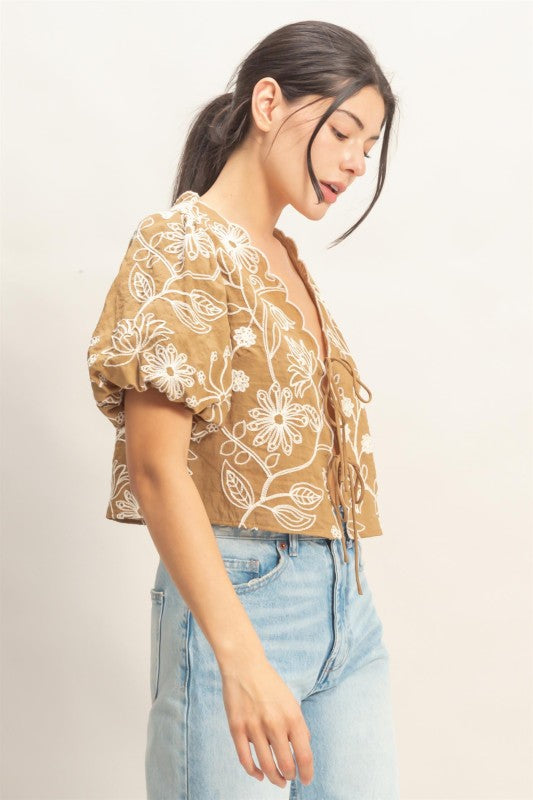 The Heirloom Tie Top