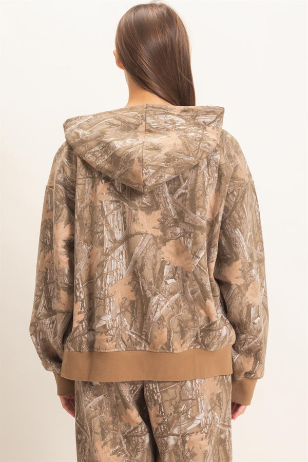 Off the Grid Oversized Camo Hoodie
