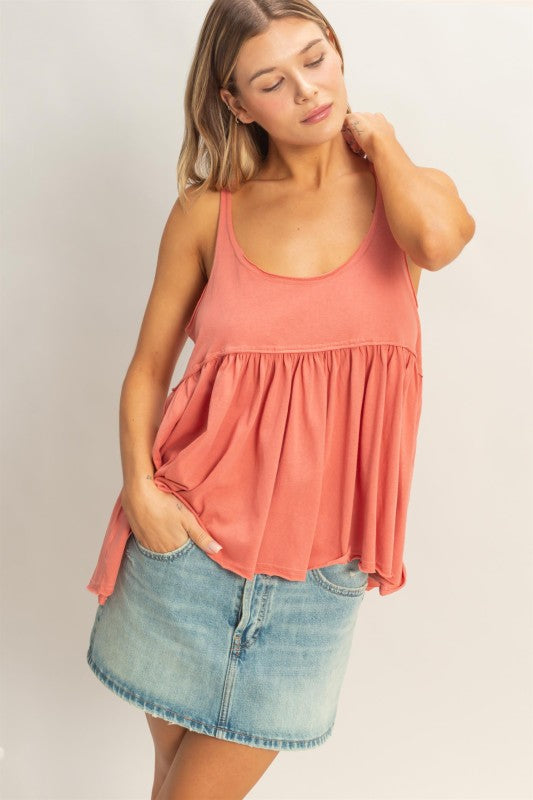 The Sunny Day Babydoll Top